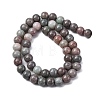 Ombre Effect Dyed Glass Beads Strands GLAA-T031-01O-12-4