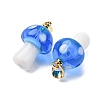 Handmade Lampwork Pendants LAMP-S069-08G-07-2