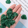 Autumn Theme Transparent Frosted Acrylic Pendants PAF002Y-29-6