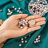 150Pcs 6 Colors Shell Pearl Beads Sets BSHE-TA00020-07-14