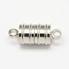 Brass Magnetic Clasps with Loops X-KK-MC028-S-1
