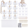 Car Hanging Glass Perfume Bottles AJEW-WA0004-27-1