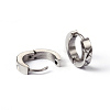 Non-Tarnish 304 Stainless Steel Huggie Hoop Earrings X-EJEW-N0020-142-1