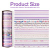 20 Rolls Paper Adhesive Tape Set DIY-TAC0023-42B-4