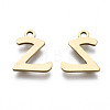 201 Stainless Steel Charms STAS-T044-217G-Z-2