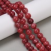 Natural Mashan Jade Round Beads Strands G-D263-10mm-XS04-01-2