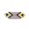 MIYUKI & TOHO Handmade Japanese Seed Beads Links SEED-A027-D17-2