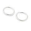 Brass Open Jump Rings KK-M165-7mm-01S-RS-3