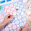 10 Sheets Paper Self Adhesive Stickers STIC-TA0002-07-6