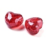 UV Plating Acrylic European Large Hole Beads OACR-S142-01A-2