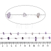 Handmade Natural Amethyst Chip Beads Chain CHS-H028-06A-01-2