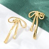 304 Stainless Steel Stud Earrings EJEW-S227-30G-09-1