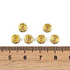 Brass Rhinestone Spacer Beads RB-A014-Z6mm-10G-4