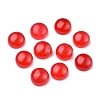 Natural Jade Cabochons G-P393-R66-8MM-1