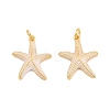 Brass Enamel Pendants KK-CBAEBFB-14G-01-1