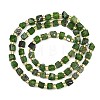 Natural Green Diopside Beads Strands G-P617-A01-01-3