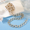 2M Aluminium Double Curb Chains CHA-TA0001-40-5