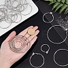 15Pairs 5 Styles Alloy Clip-on Earrings EJEW-PH0001-60-3