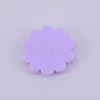 Opaque Frosted Resin Cabochon RESI-WH0009-29-2