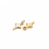 Ion Plating(IP) 304 Stainless Steel Charms X-STAS-N097-189-2