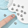 SHEGRACE Valentine's Day Brass Micro Pave Clear Cubic Zirconia Charms XGRQ4N365-737P-4