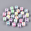 Opaque Acrylic Beads OACR-TAC0007-31-3