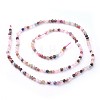 Natural Mixed Gemstone Beads Strands X-G-F619-21-2mm-2