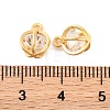 Brass Charms KK-U024-10A-G-3