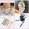 12Pcs 12 Colors Sparkling Acrylic Rhinestone Round Beads OACR-PA0002-12-6