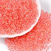 6/0 Inside Colours Transparent Glass Seed Beads X1-SEED-T007-07H-3
