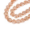 Electroplate Glass Beads Strand LS-EGLA-S188-19-A02-3