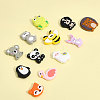 12Pcs 12 Style Silicone Beads SIL-CA0002-09-3