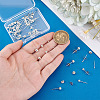 30Pairs 3 Styles 925 Sterling Silver Stud Earrings for Women EJEW-PH0002-09-3
