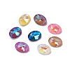 Glass Rhinestone Cabochons X-RGLA-I002-A03-2