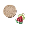 Glass Seed Beaded Triangle Watermelon Pendants PALLOY-MZ01017-2