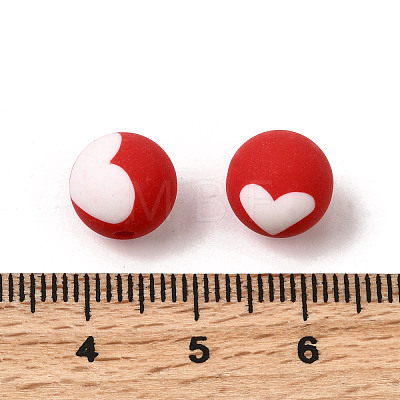 Handmade Polymer Clay Beads CLAY-I011-01A-03-1