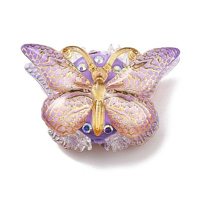 Polymer Clay Rhinestone Beads CLAY-NH0001-07D-1