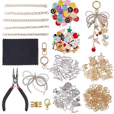 DIY Keychain Kit DIY-WH0349-587B-1