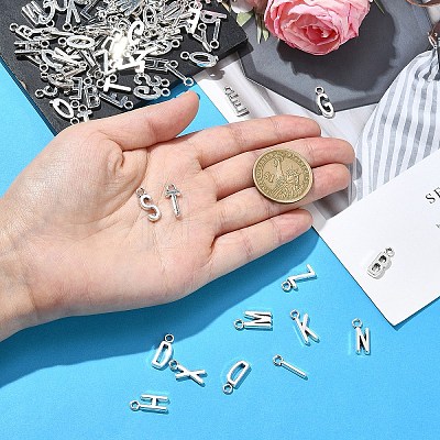 130Pcs 26 Styles Tibetan Style Alloy Pendants FIND-YW0004-79-1