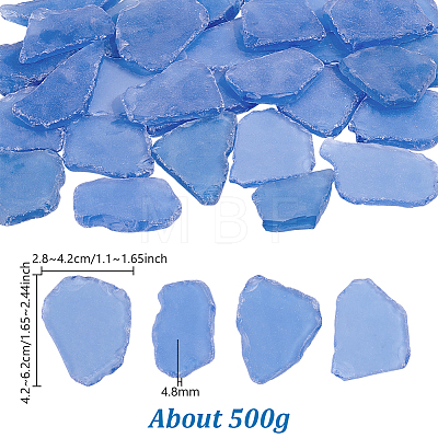 Sea Glass Pieces for Crafts DIY-WH0061-040A-1