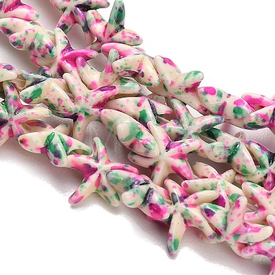 Synthetic Turquoise Beads Strands TURQ-F020-B02-1