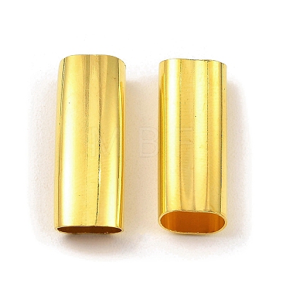 Brass Tube Beads KK-D040-07G-1