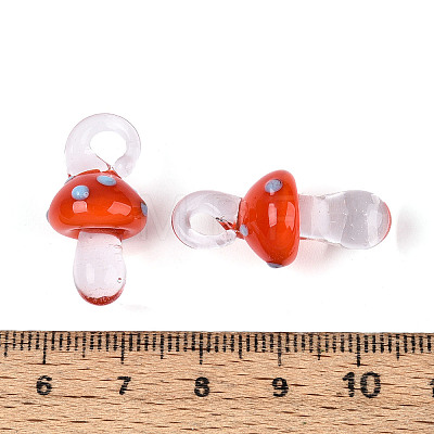 Handmade Lampwork Pendants LAMP-T021-14J-1