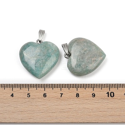 Natural Amazonite Pendants G-G956-B82-1