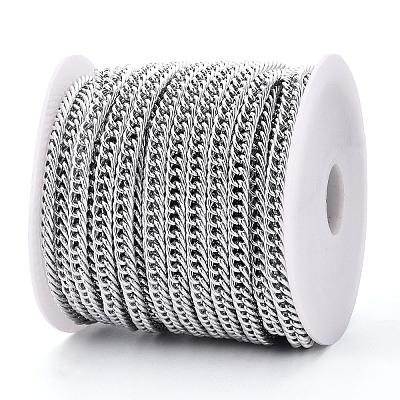 Aluminium Curb Chains CHA-N004-08P-1