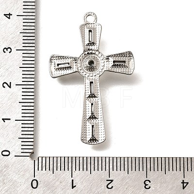 304 Stainless Steel Pendants STAS-Q346-12P-04-1