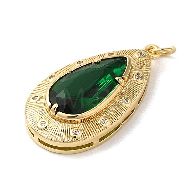 Rack Plating Brass Pendants KK-U022-05B-G-1
