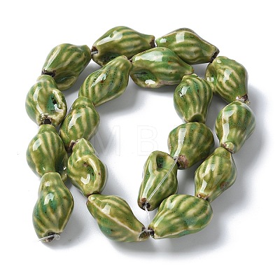 Ocean Series Handmade Porcelain Beads PORC-R002-04E-1