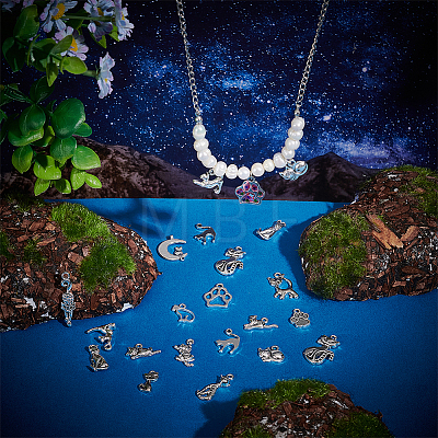 Tibetan Style Alloy Pendants FIND-HY0002-86-1