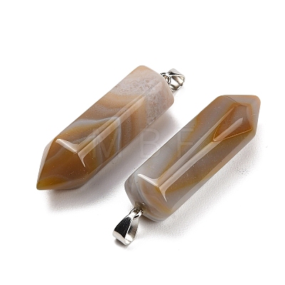 Natural & Synthetic Mixed Gemstone Pendants GG-CBAA0EE-02P-1